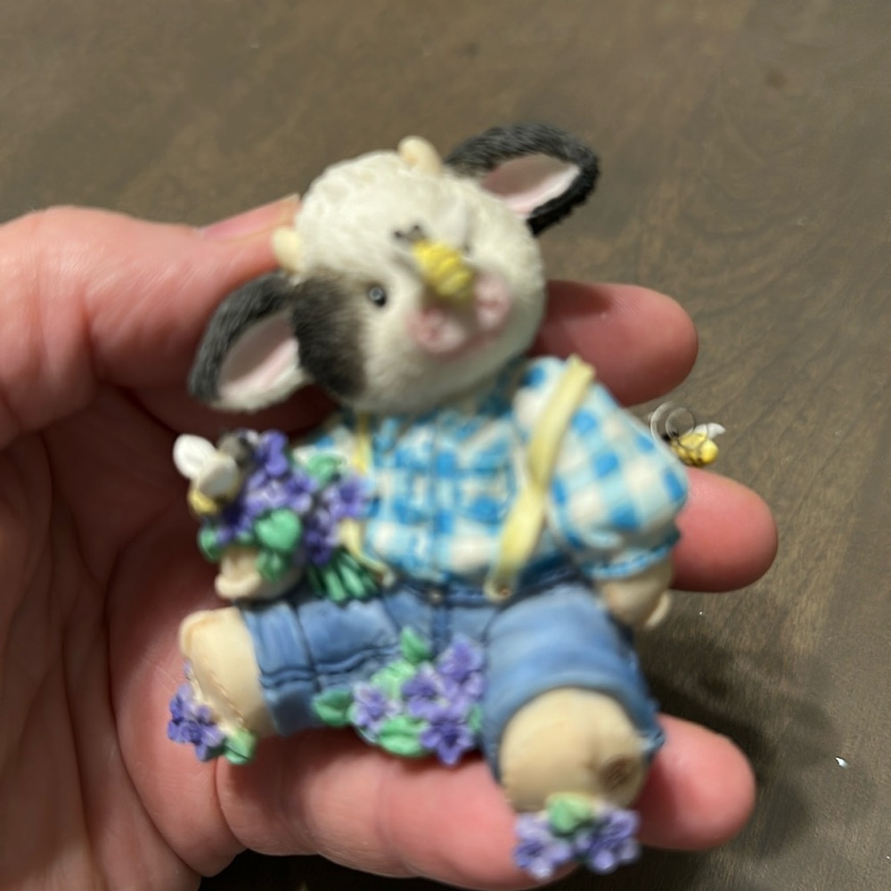 Blue and Black Small Pet Toy with Whimsical Design